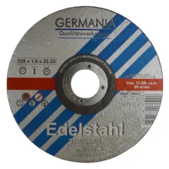 Trennscheibe Edelstahl 125x1x22,23mm 6Stück Trennen Edelstahl Metall