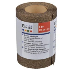 Schleifpapier K60 Alu-Oxyd 115 Mm X 5 M Rolle