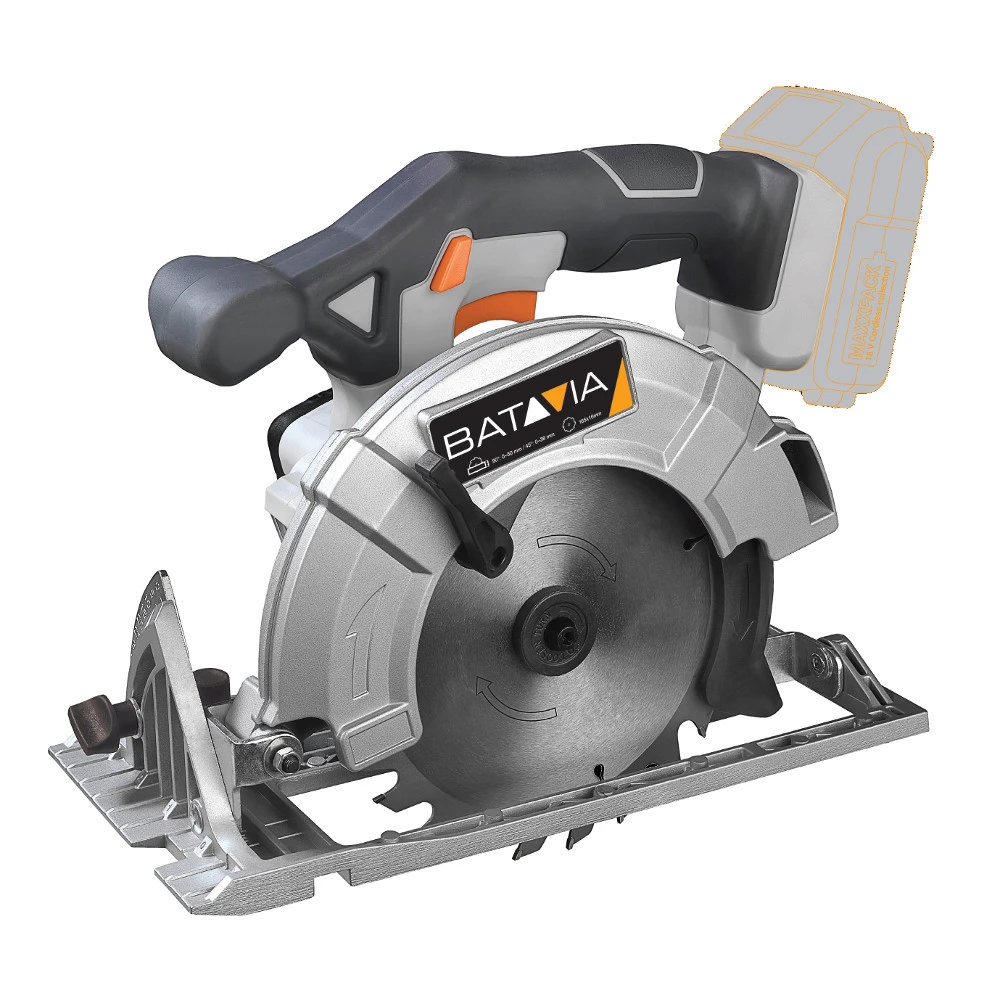 Batavia Akku Handkreissäge 18 V Li-Ion Ø165 Mm MaxxPack Collection 1 Batavia Akku Handkreissäge 18 V Li-Ion Ø165 Mm MaxxPack Collection