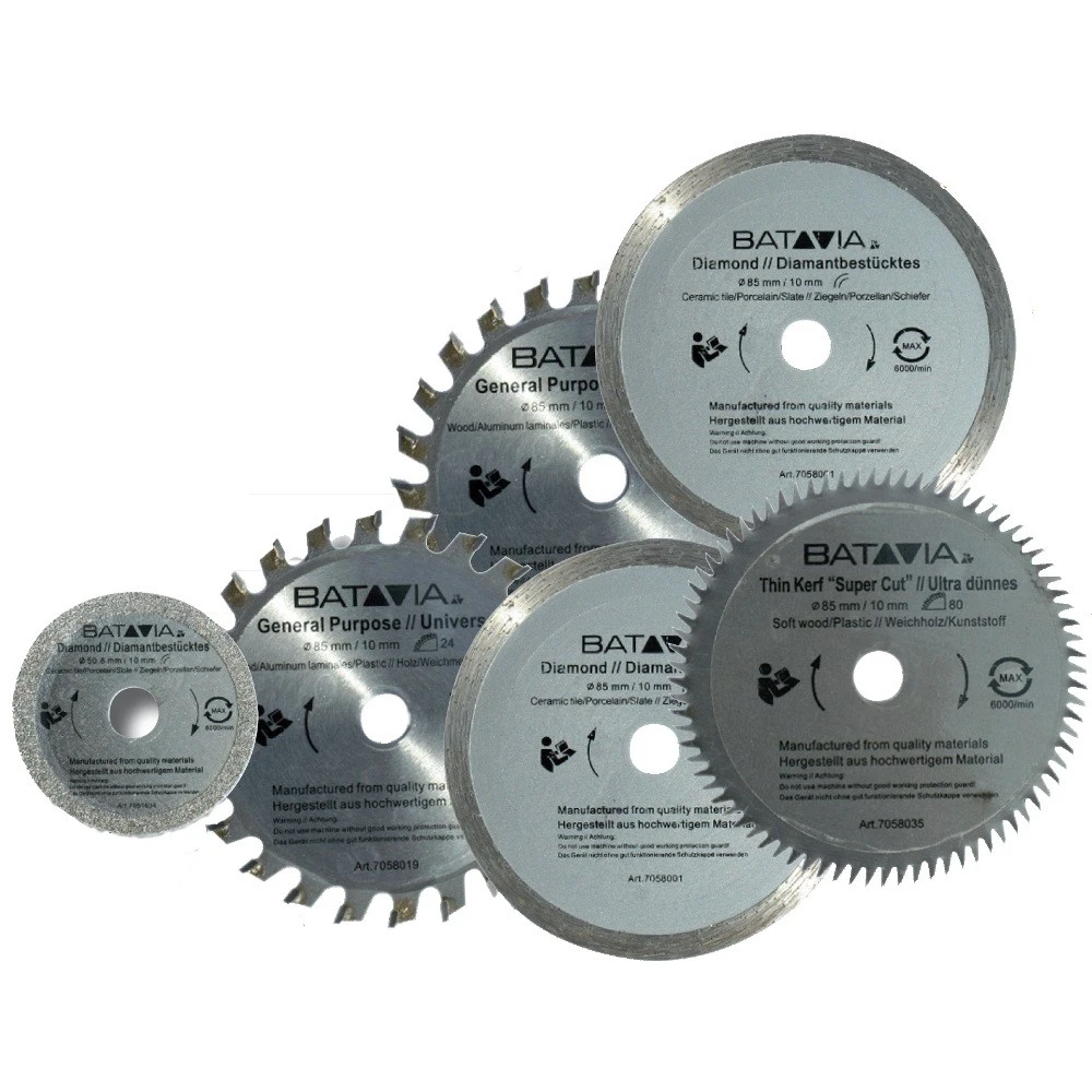 Batavia Sägeblatt Set 6-teilig Für Maxx Saw Sägen In Aluminium Koffer 2 Batavia Sägeblatt Set 6-teilig Für Maxx Saw Sägen In Aluminium Koffer - Image 2