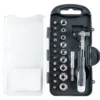 Bits-Steckschlüssel-Winkelschrauber-Set, 22-teilig