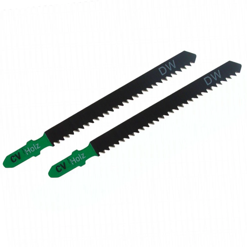 Stichsägeblätter 100 Mm HCS Grobschnitt 2 Stück Mit T-Schaft 1 Stichsägeblätter 100 Mm HCS Grobschnitt 2 Stück Mit T-Schaft