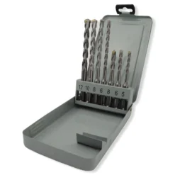 SDS Plus Hammerbohrersatz 7tlg. 5-12mm Steinbohrer Set Bohrer Bohrersatz