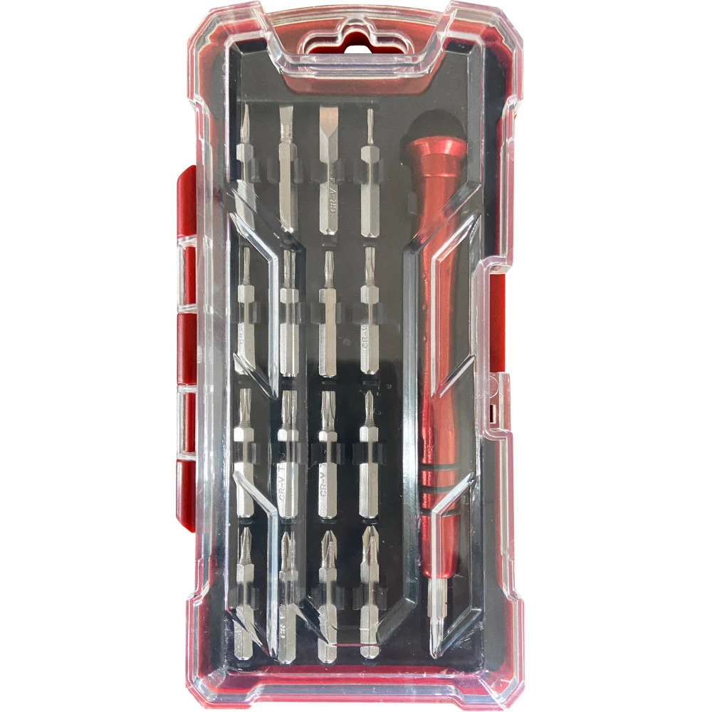 Präzisions-Bit-Set 18-teilig, Chrom-Vanadium-Stahl 2 Präzisions-Bit-Set 18-teilig, Chrom-Vanadium-Stahl - Image 2