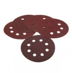 Klett Schleifpapier Rund 5 Stück 125 Mm Mit K 80