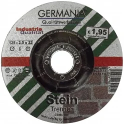 Trennscheibe Stein 125 X 2,5 Bombiert