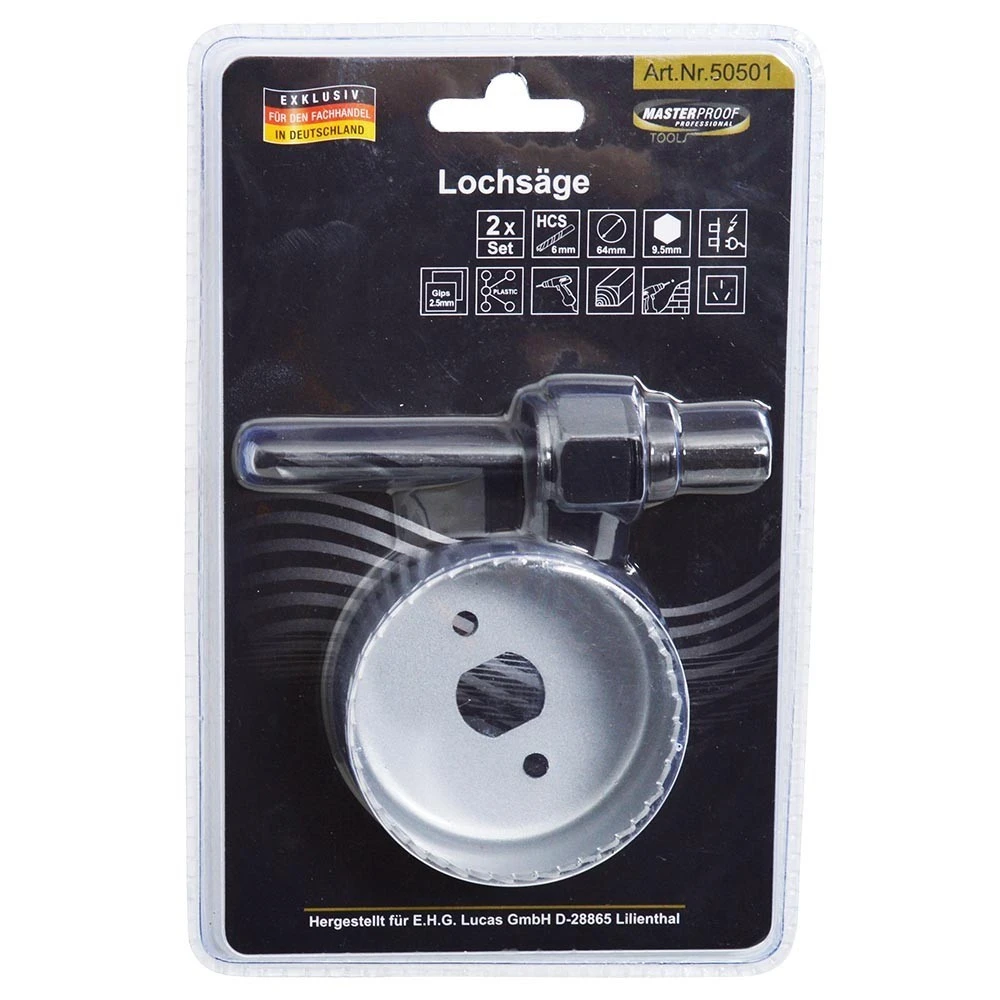 Lochsäge Für Schaltereinbau Ø 64 Mm 1 Lochsäge Für Schaltereinbau Ø 64 Mm