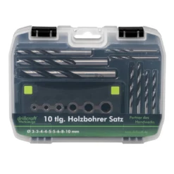 Holzbohrersatz 10-teilig, 2-10 Mm, Mit Bohrhilfe -Elektrowerkzeugladen 9ksvr8yrk2Vtagi 1280x1280