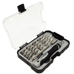 PrÀzisions-Ratschen-Schraubendreher-Satz 24-teilig Aus CV-Stahl