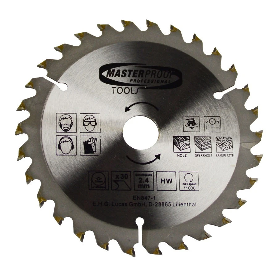 Kreissägeblatt Ø 140 Mm Mit 30 Gehärteten Zähnen 1 Kreissägeblatt Ø 140 Mm Mit 30 Gehärteten Zähnen