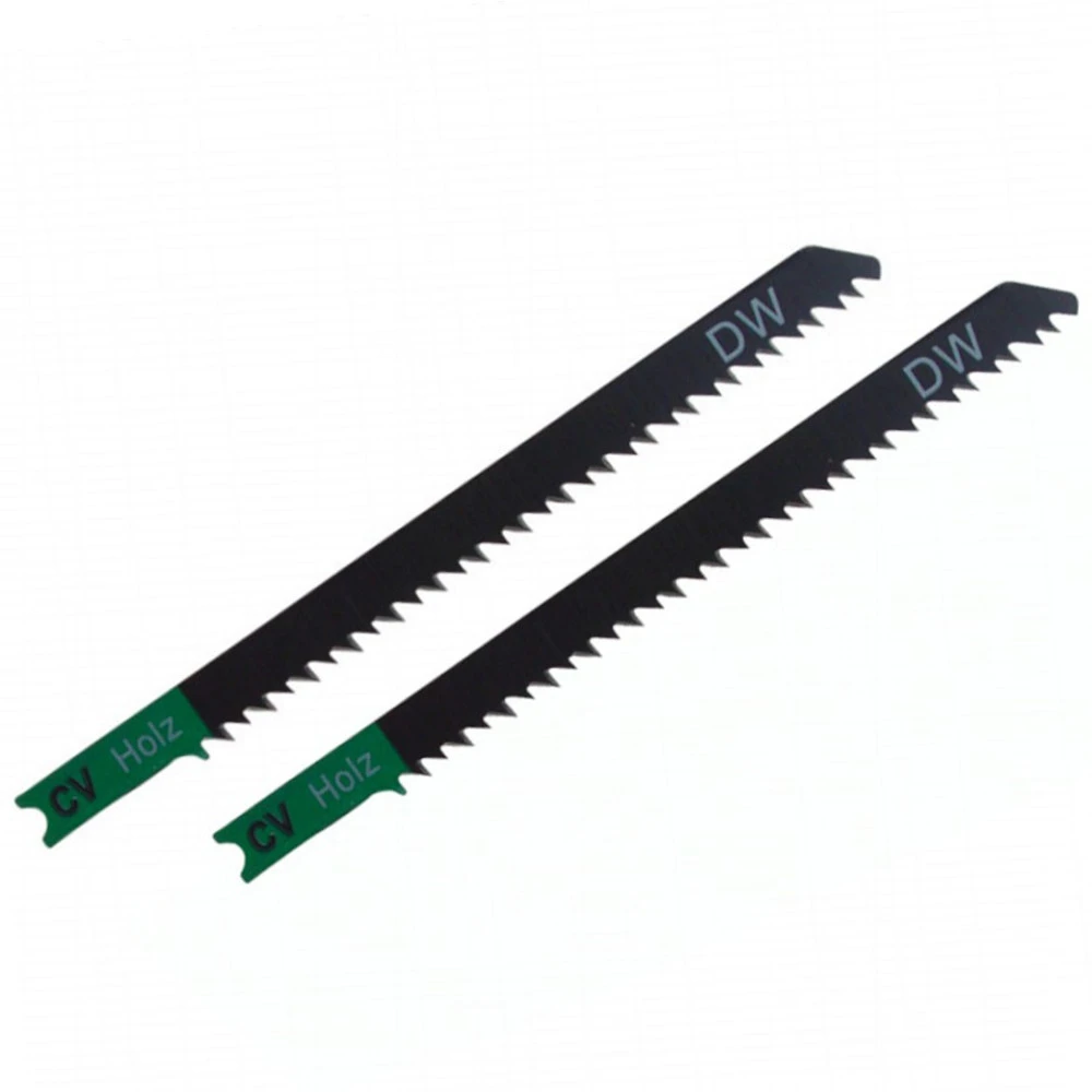Stichsägeblätter 100 Mm HCS Grobschnitt 2 Stück Mit U-Schaft 1 Stichsägeblätter 100 Mm HCS Grobschnitt 2 Stück Mit U-Schaft